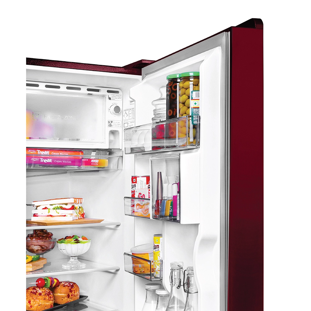 Haier 190L 3 Star Direct Cool Single Door Refrigerator with Toughened Glass Shelf - HRD-2103CRD-P